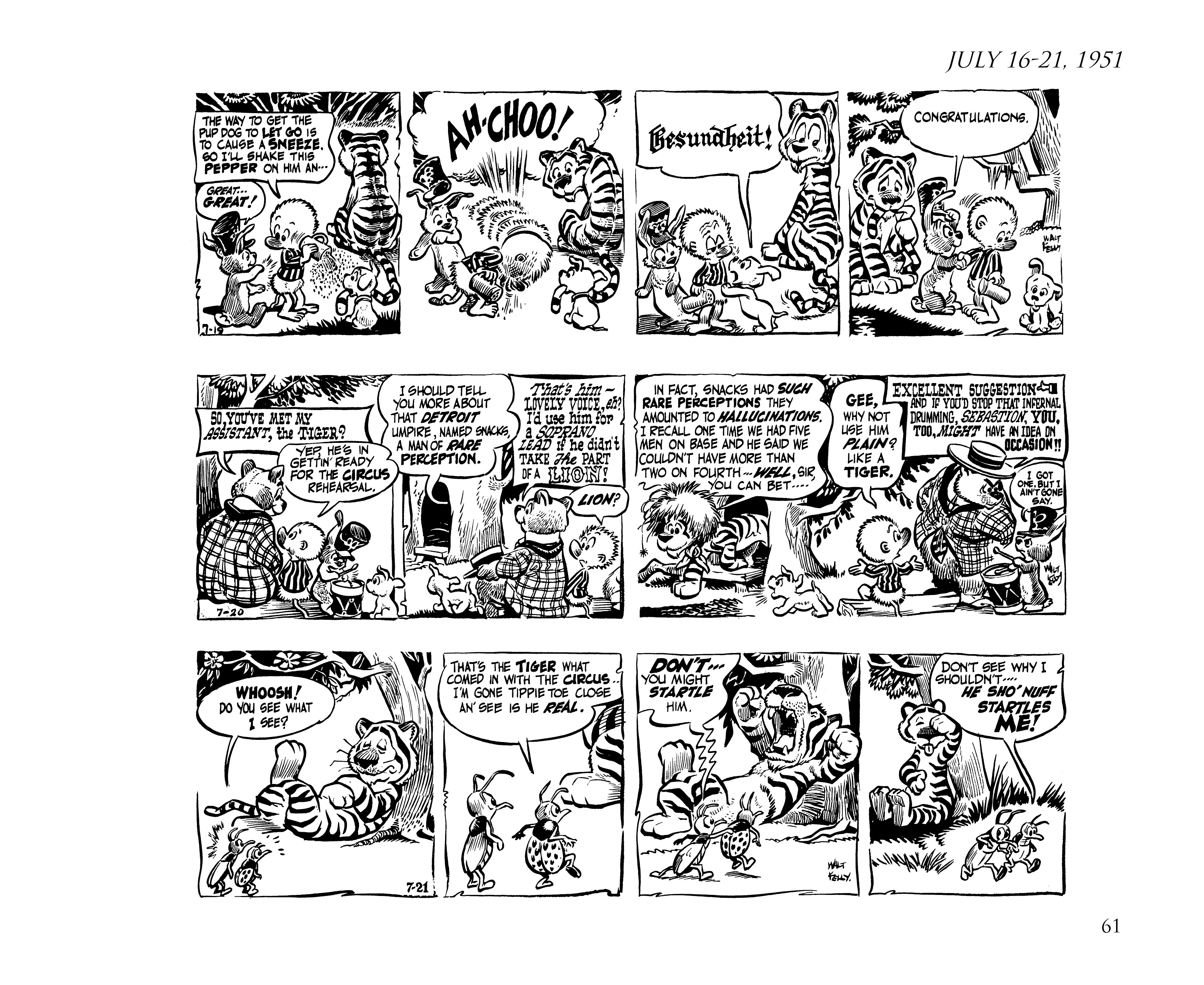 Read online Pogo by Walt Kelly: The Complete Syndicated Comic Strips comic -  Issue # TPB 2 (Part 1) - 79