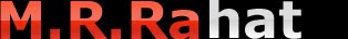 Welcome To M.R.Rahat Official Web Page