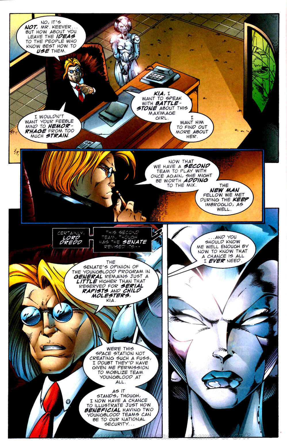 Read online Team Youngblood comic -  Issue #21 - 10