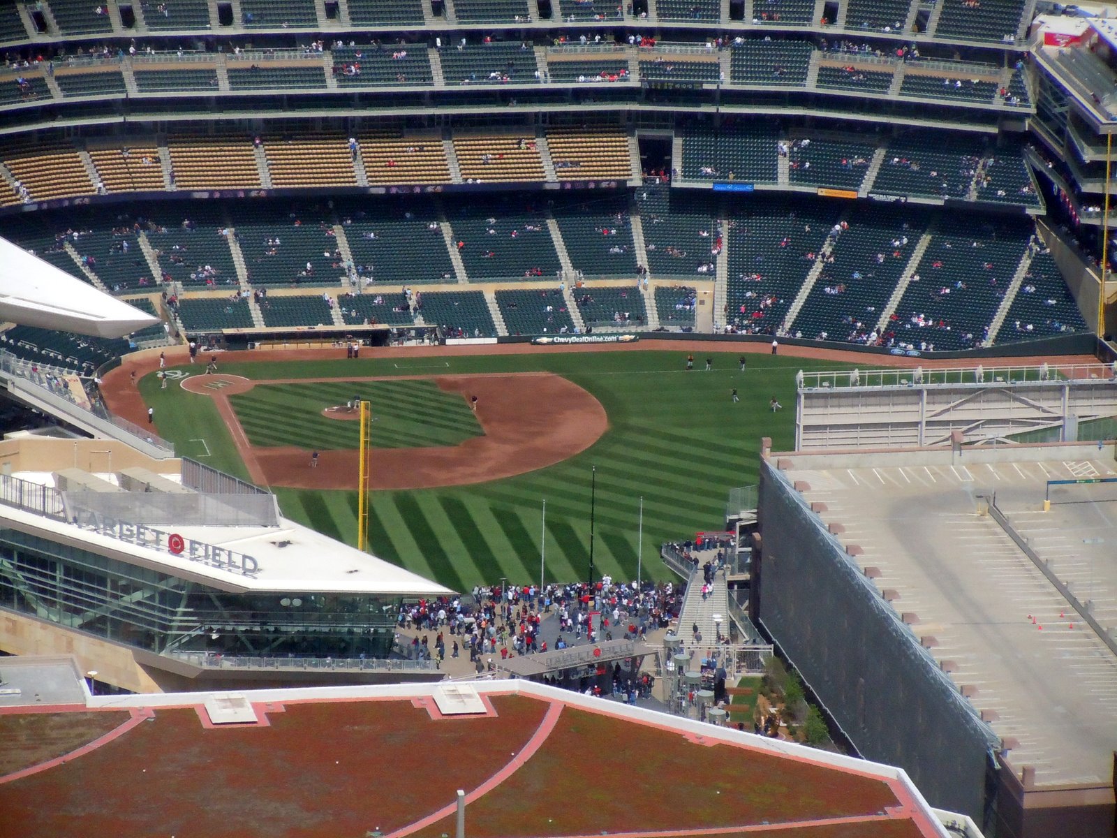 The Way of the Skyway Heavenly view of Target Field