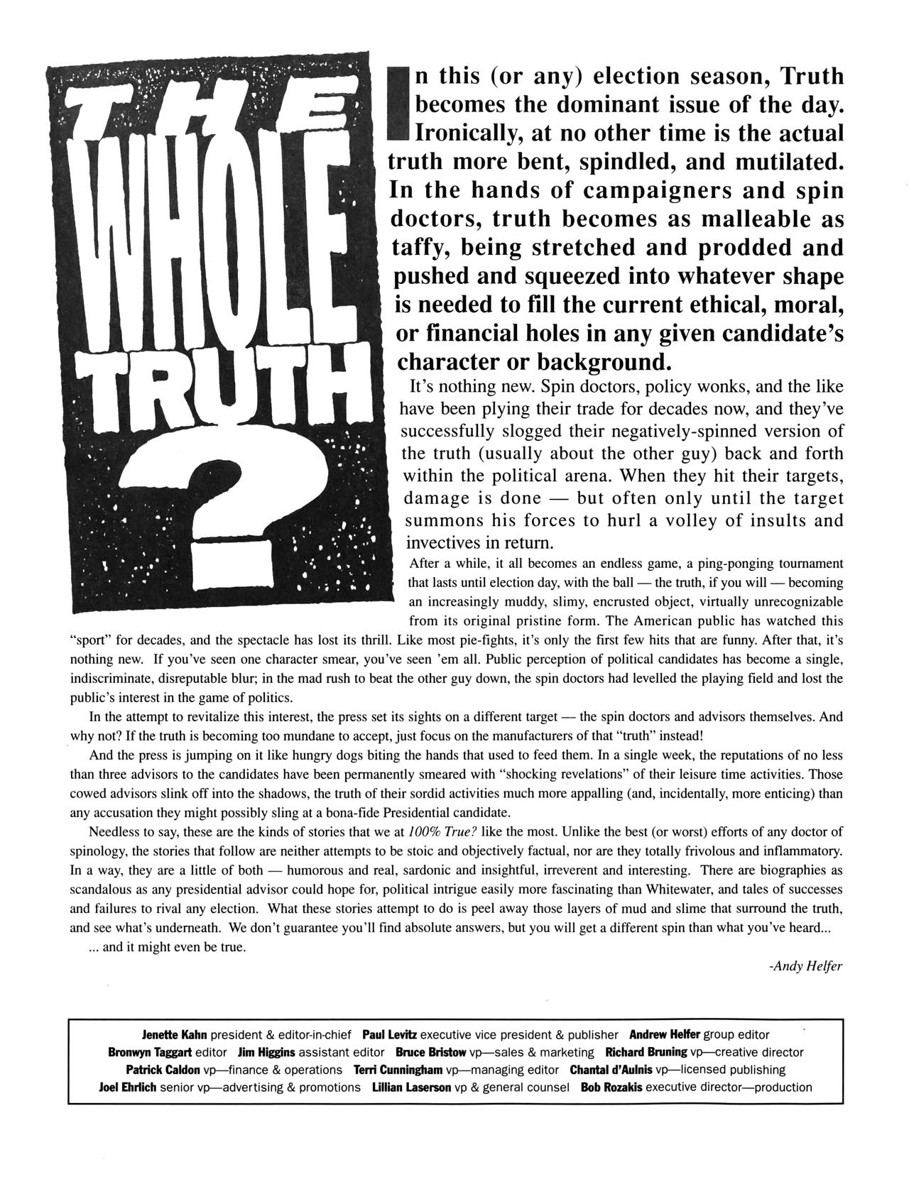 Read online 100% True comic -  Issue #2 - 4