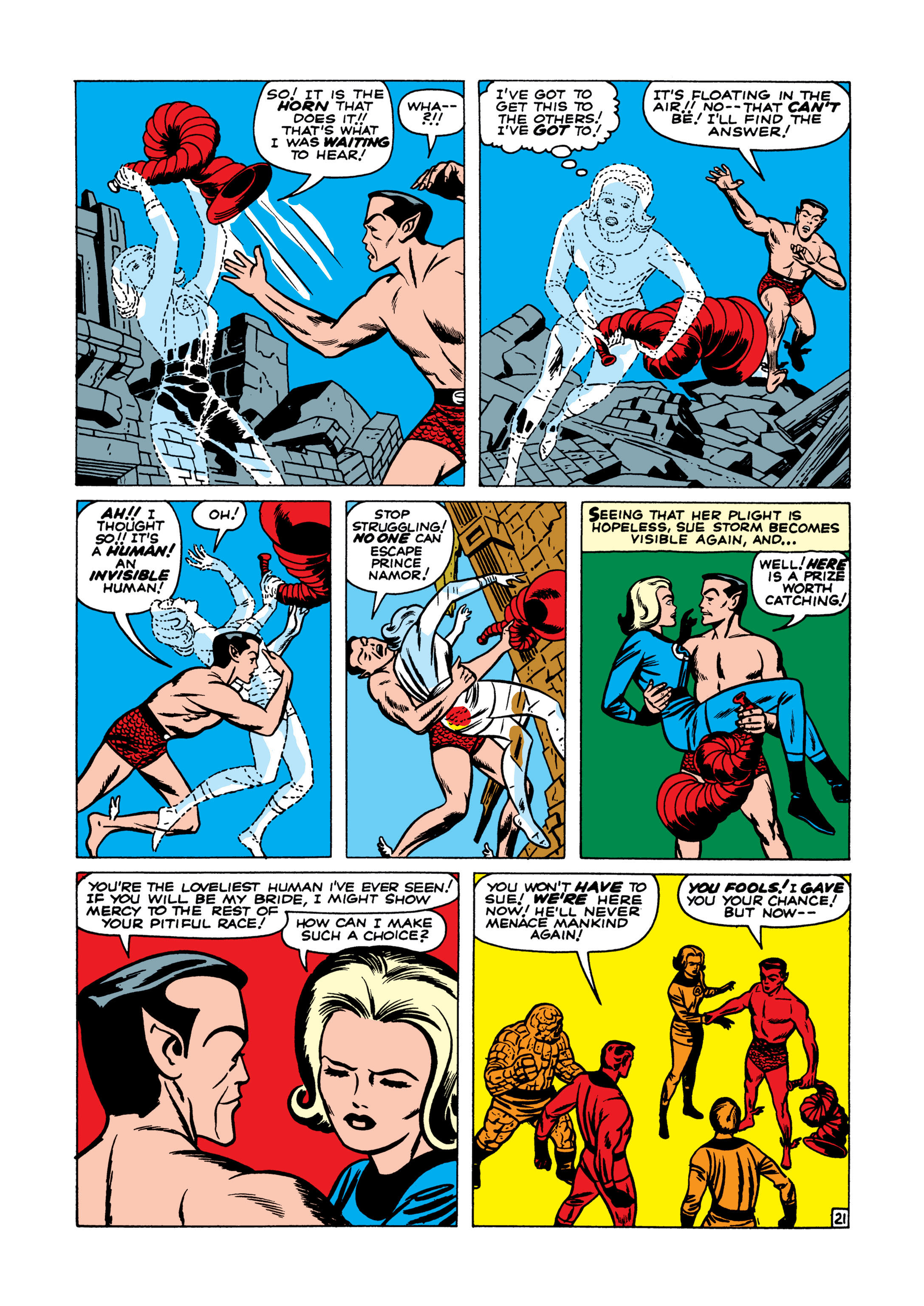 Read online Fantastic Four (1961) comic -  Issue #4 - 22