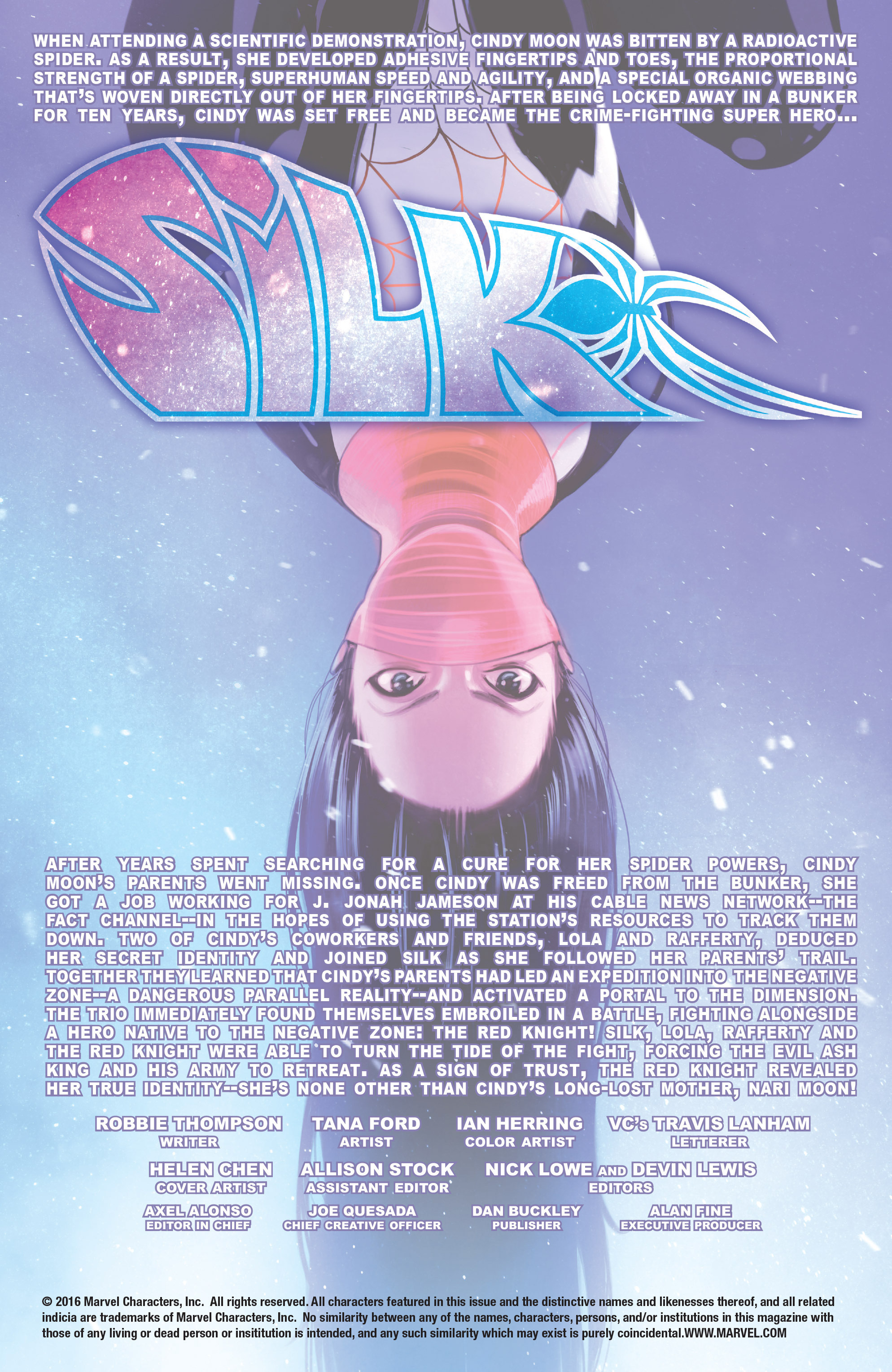 Read online Silk (2016) comic -  Issue #13 - 2