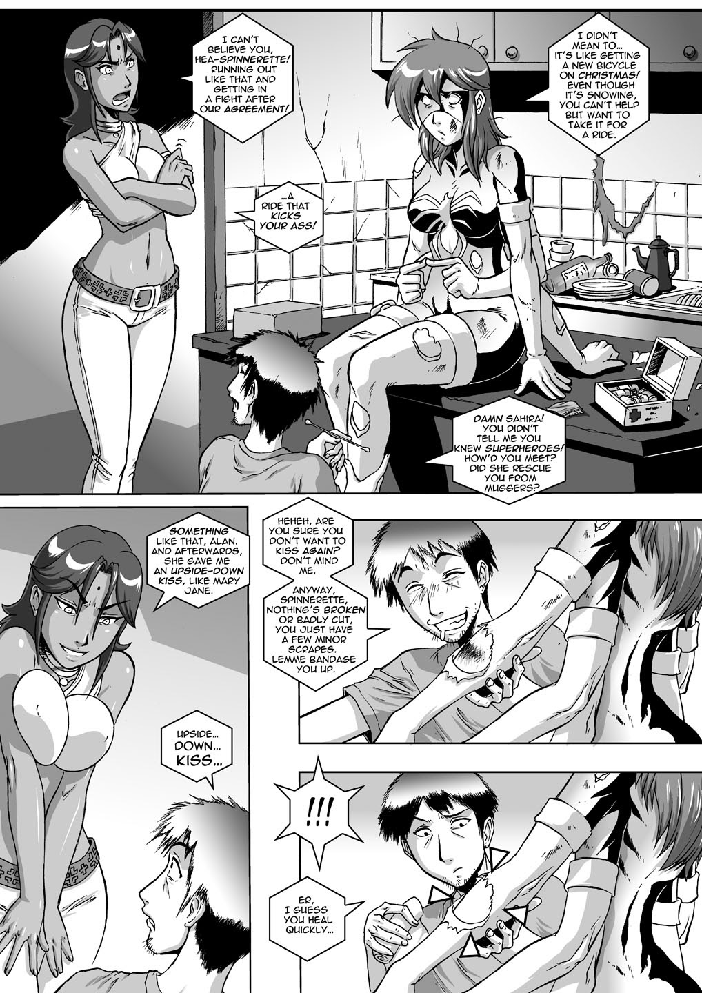 Read online Spinnerette comic -  Issue #2 - 2