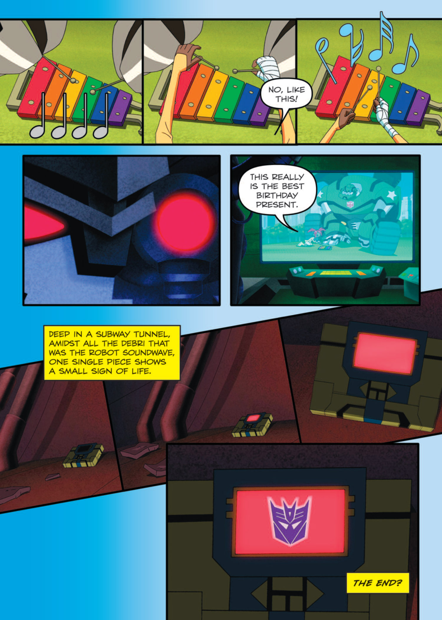 Read online Transformers Animated comic -  Issue #4 - 96