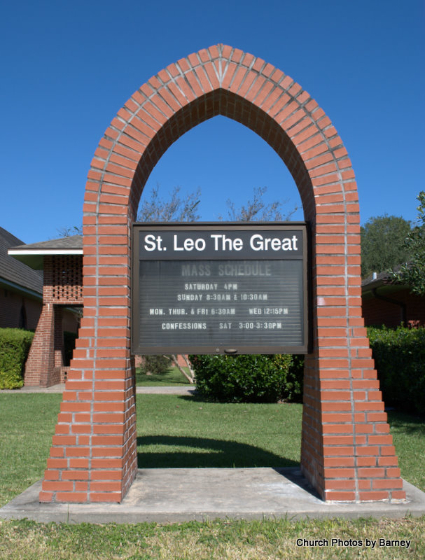 CHURCH PHOTOS St. Leo the Great Catholic Church, Lafayette, LA