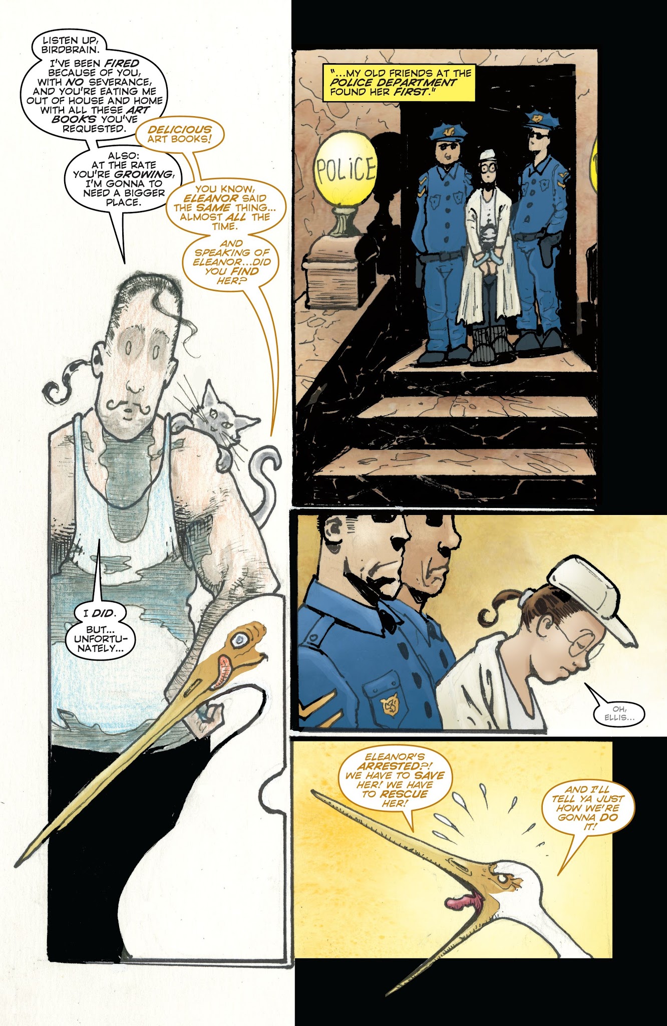 Read online Eleanor & The Egret comic -  Issue #4 - 8