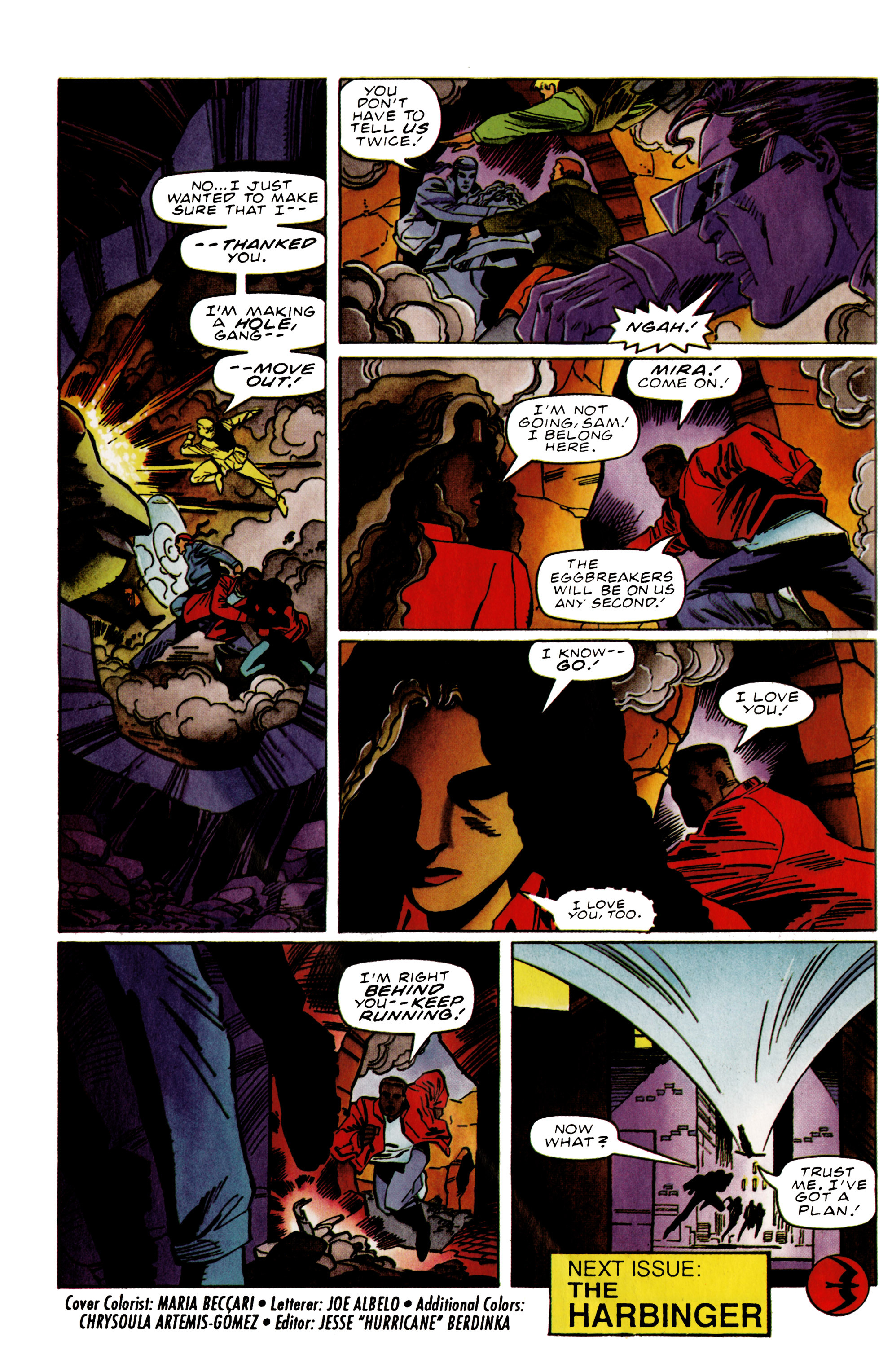 Read online Harbinger (1992) comic -  Issue #39 - 22