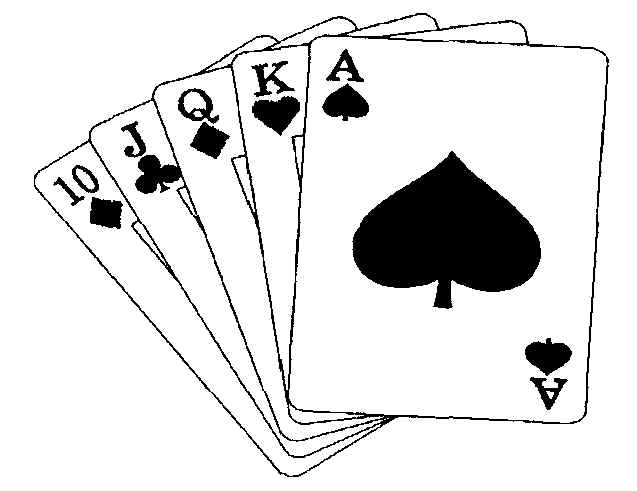free clipart card deck - photo #17