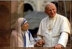 madre Teresa e il Papa