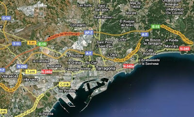 Tarragona mapa