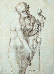 Desnudo femenino con bastón  (1468)