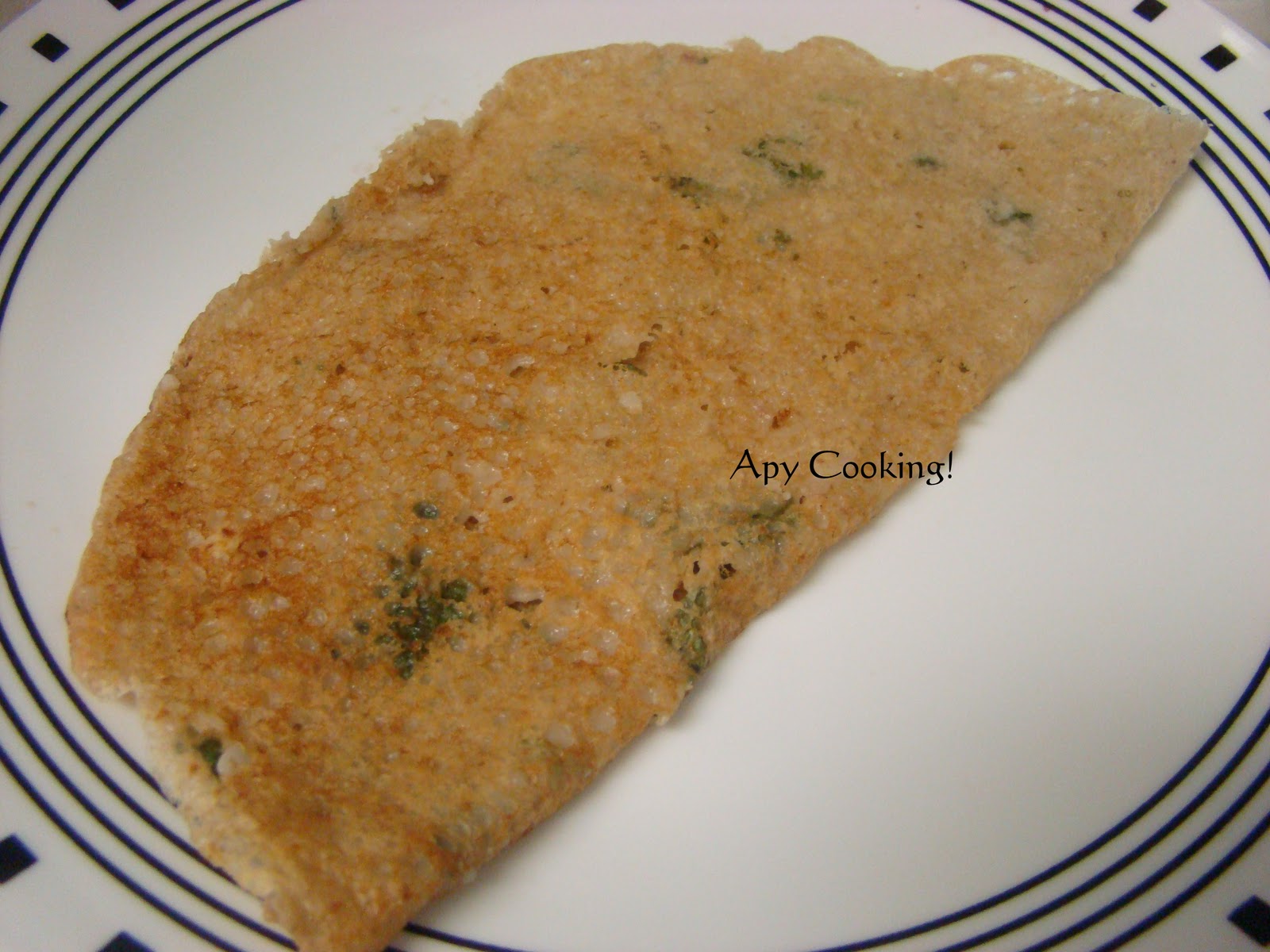 Apy Cooking Instant Oats Dosa