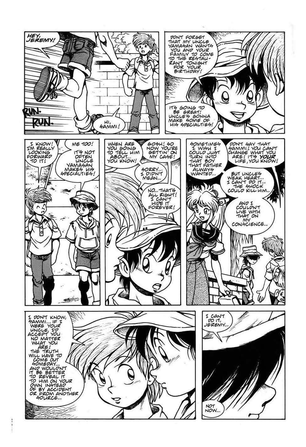 Read online Ninja High School (1986) comic -  Issue #50 - 15