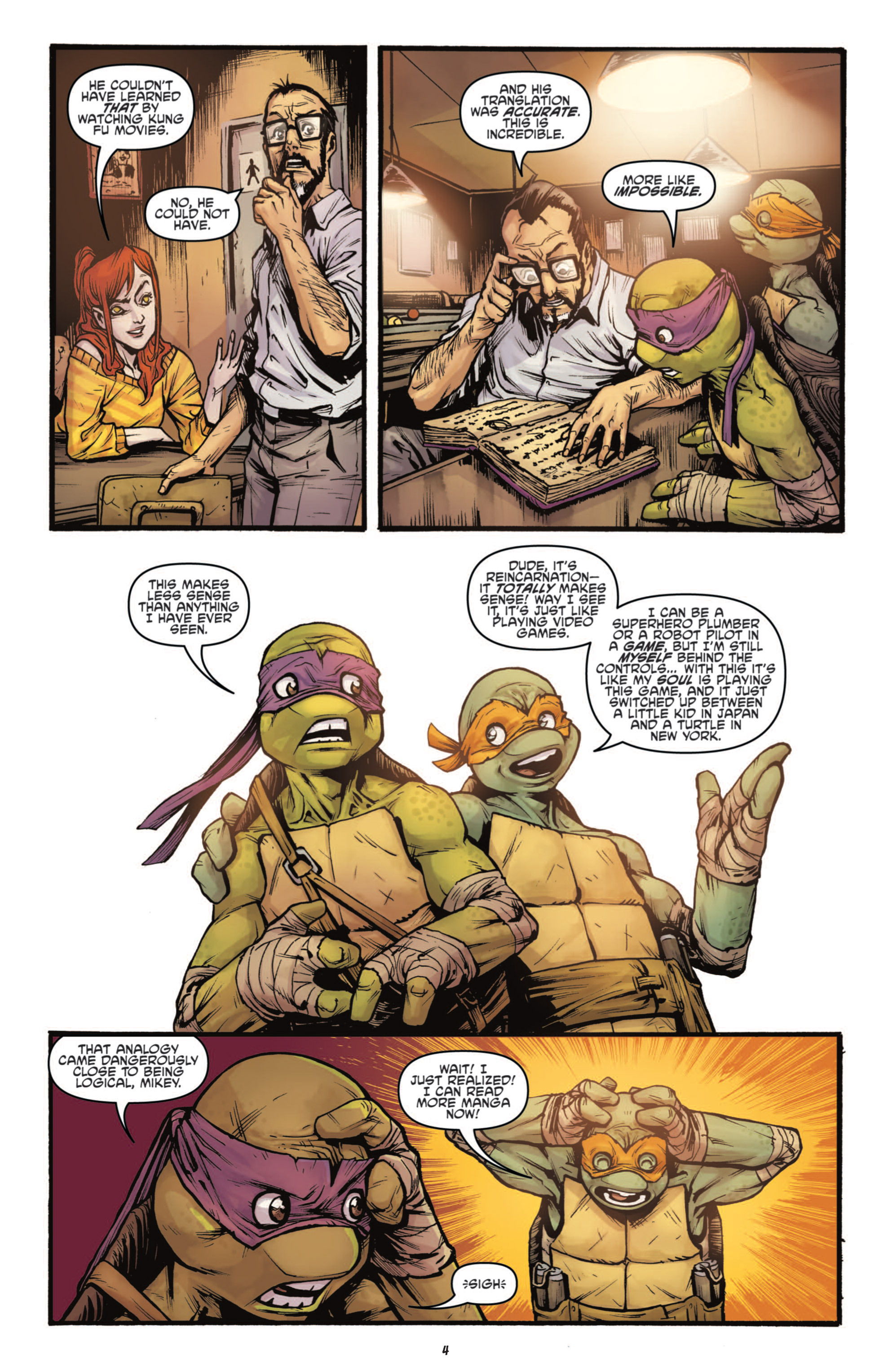 Read online Teenage Mutant Ninja Turtles: The Secret History of the Foot Clan comic -  Issue #4 - 6