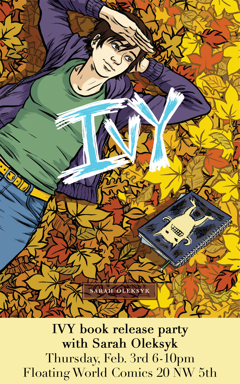 Portland Comics 2/3 Ivy Release party and signing FWC