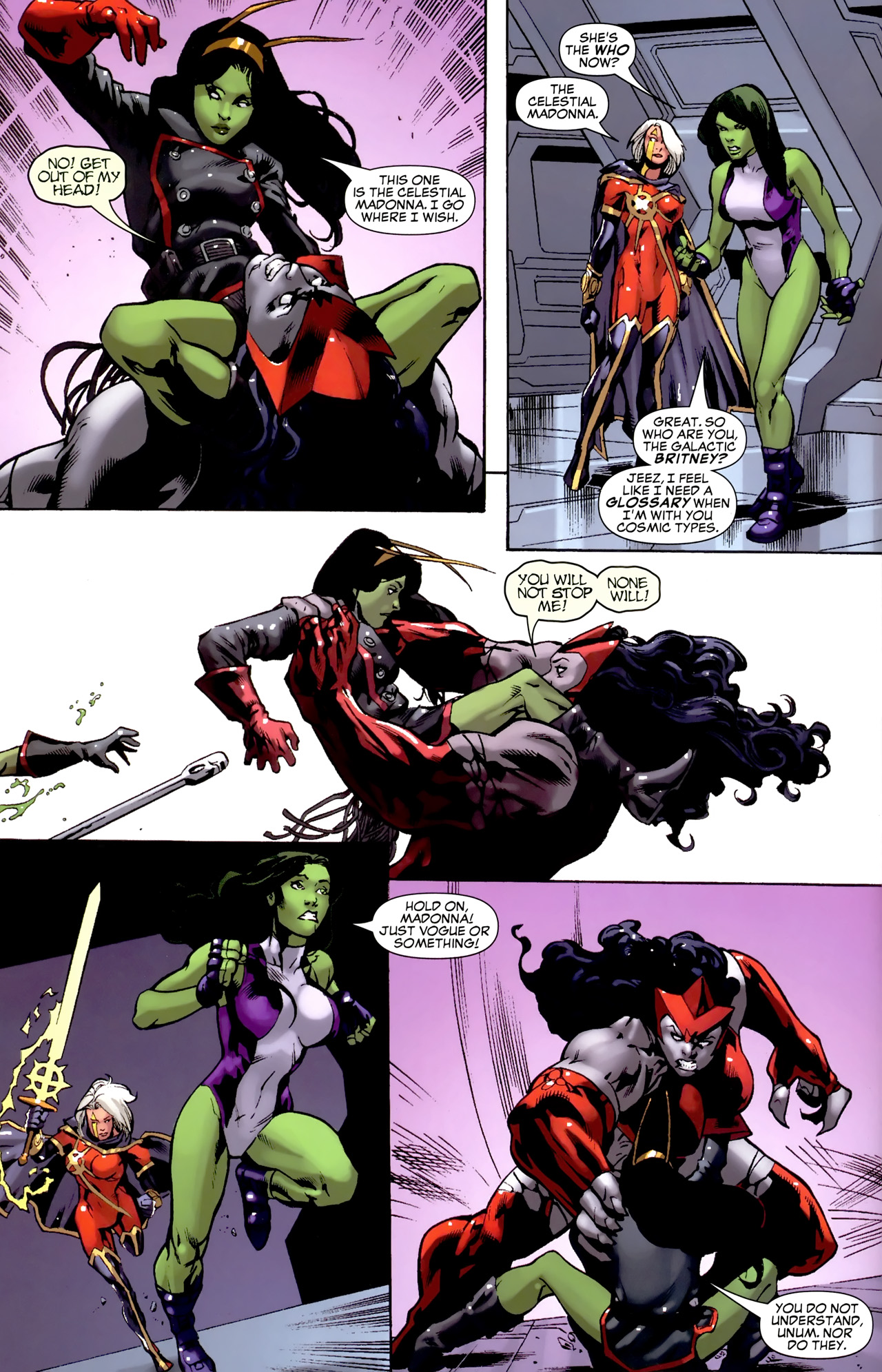 Read online She-Hulk: Cosmic Collision comic -  Issue # Full - 32
