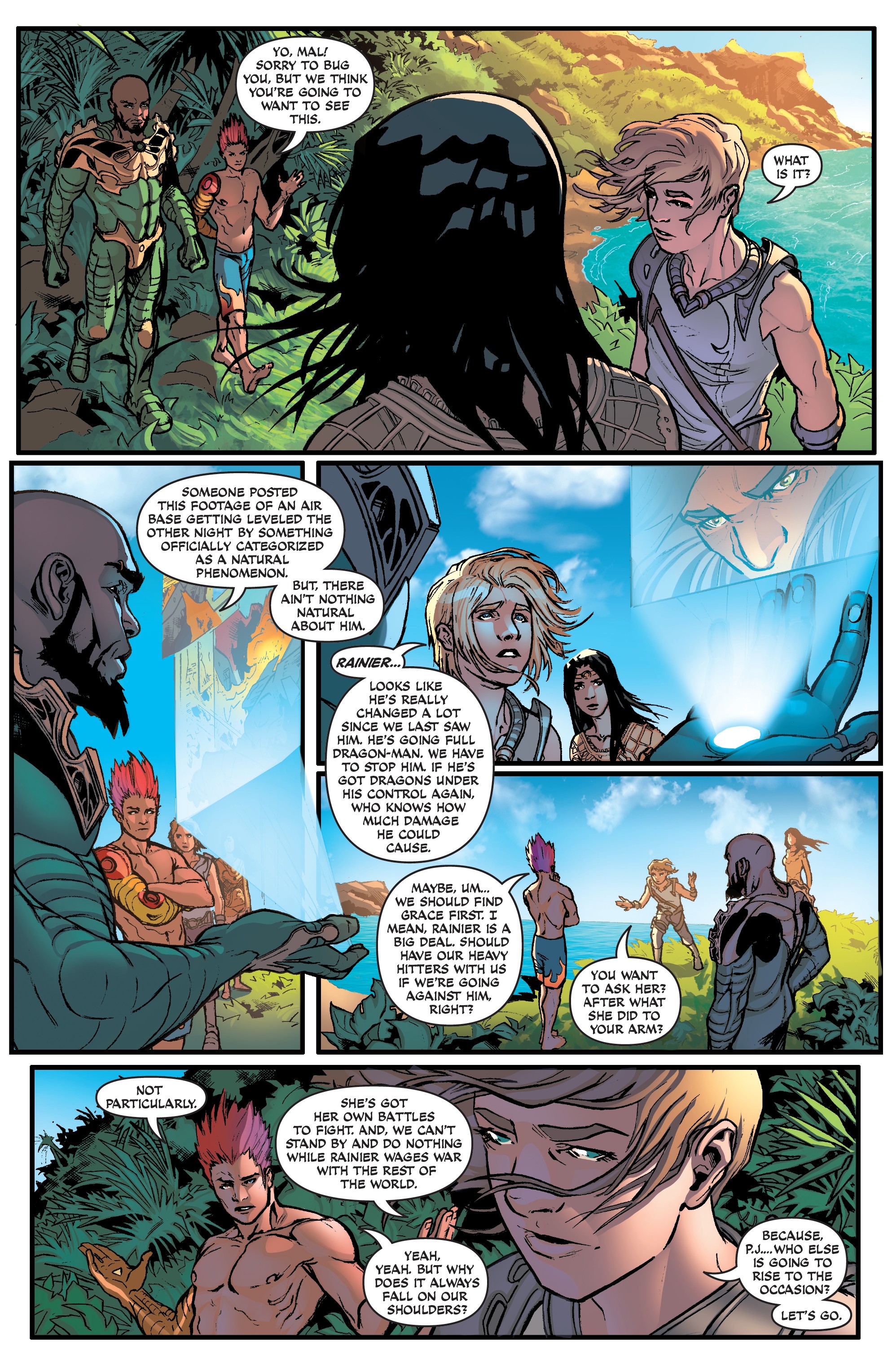 Read online Soulfire comic -  Issue #1 - 12