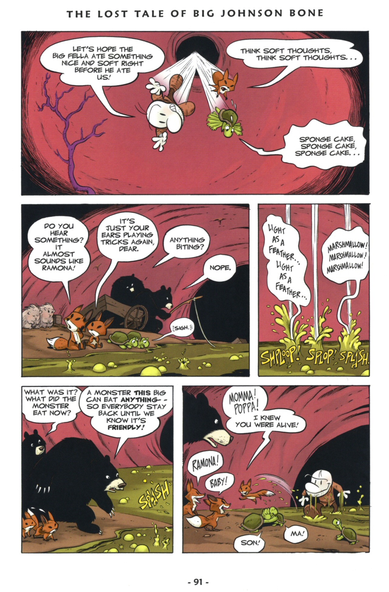 Read online Bone: Tall Tales comic -  Issue # TPB - 101