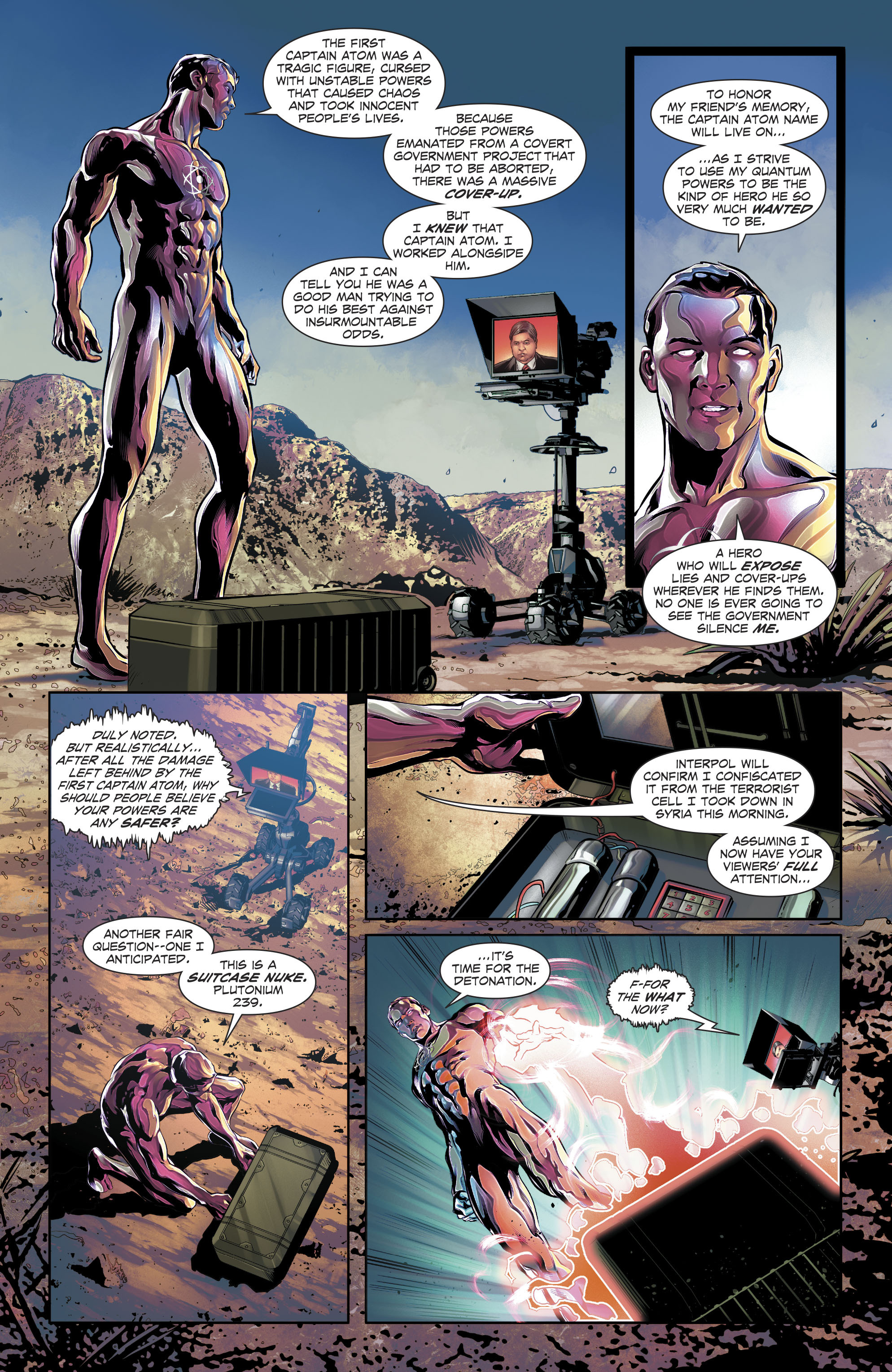 Read online The Fall and Rise of Captain Atom comic -  Issue #4 - 6