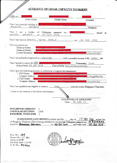 Thailand How to Guide: HOW TO TRANSLATE THE SINGLENESS CERTIFICATE FROM Thailand How to Guide: HOW TO TRANSLATE THE SINGLENESS CERTIFICATE FROM