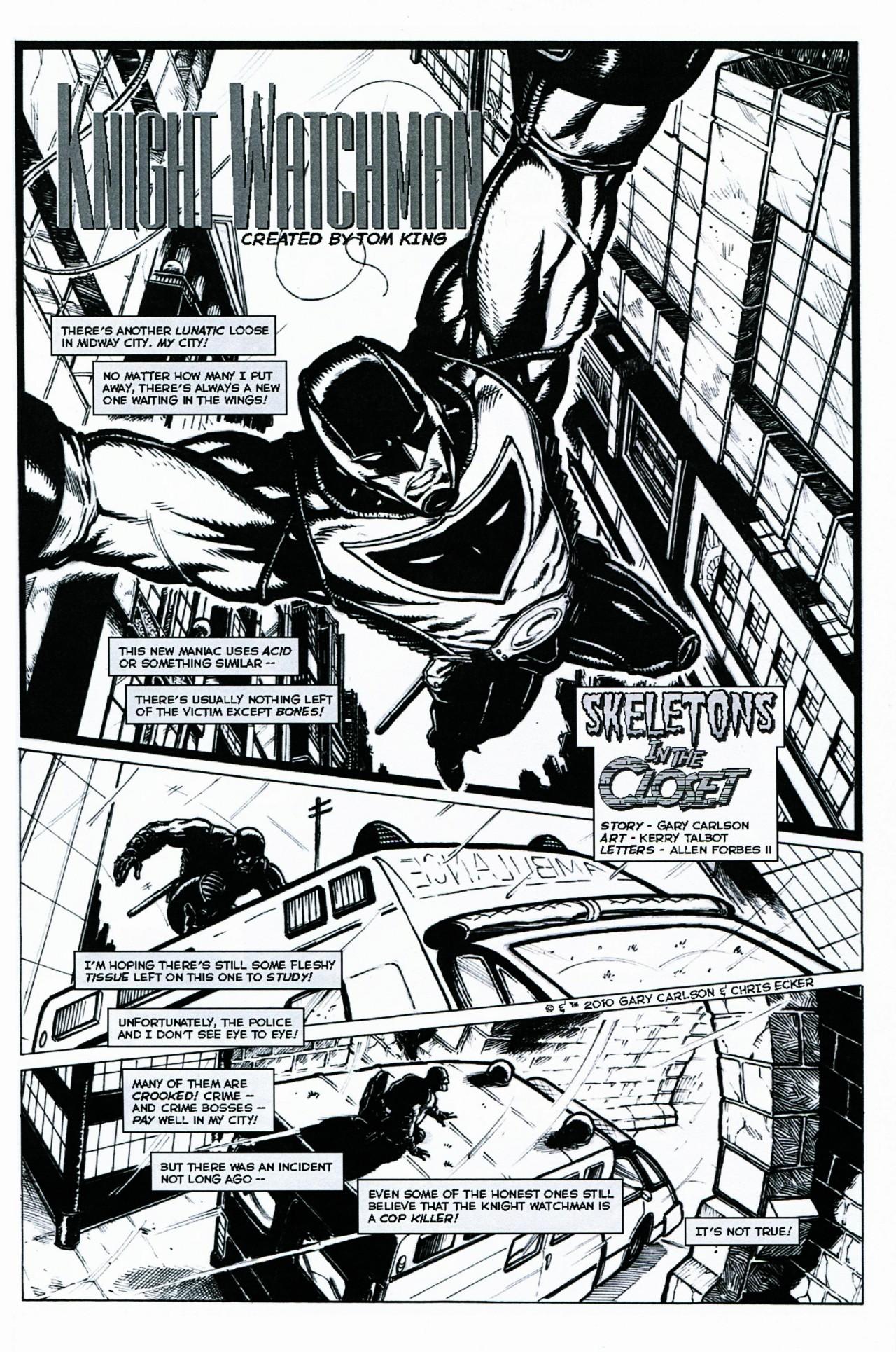 Read online Knight Watchman: Skeletons In The Closet comic -  Issue # Full - 3