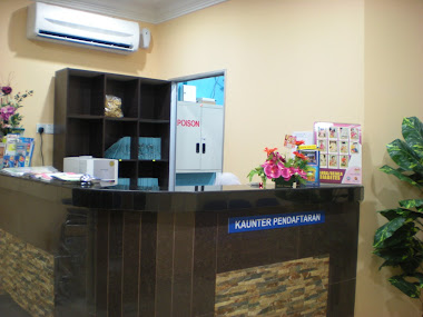information and registration counter