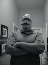 Mr. Duct - tape head:  In all of his well - deserved glory.