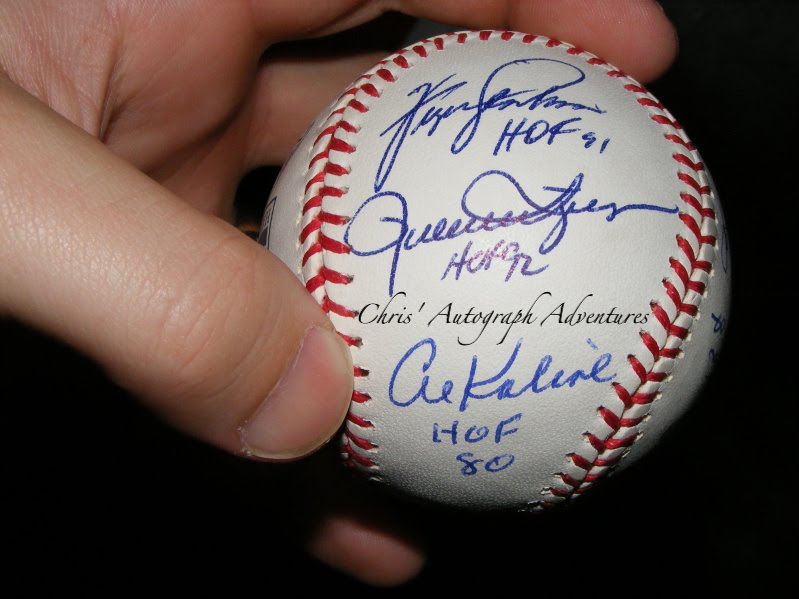 Chris' Autograph Adventures A Hall Of Fame Weekend!