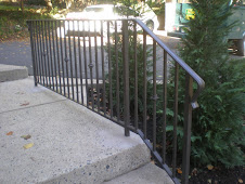 Exterior Iron railings in South Orange NJ