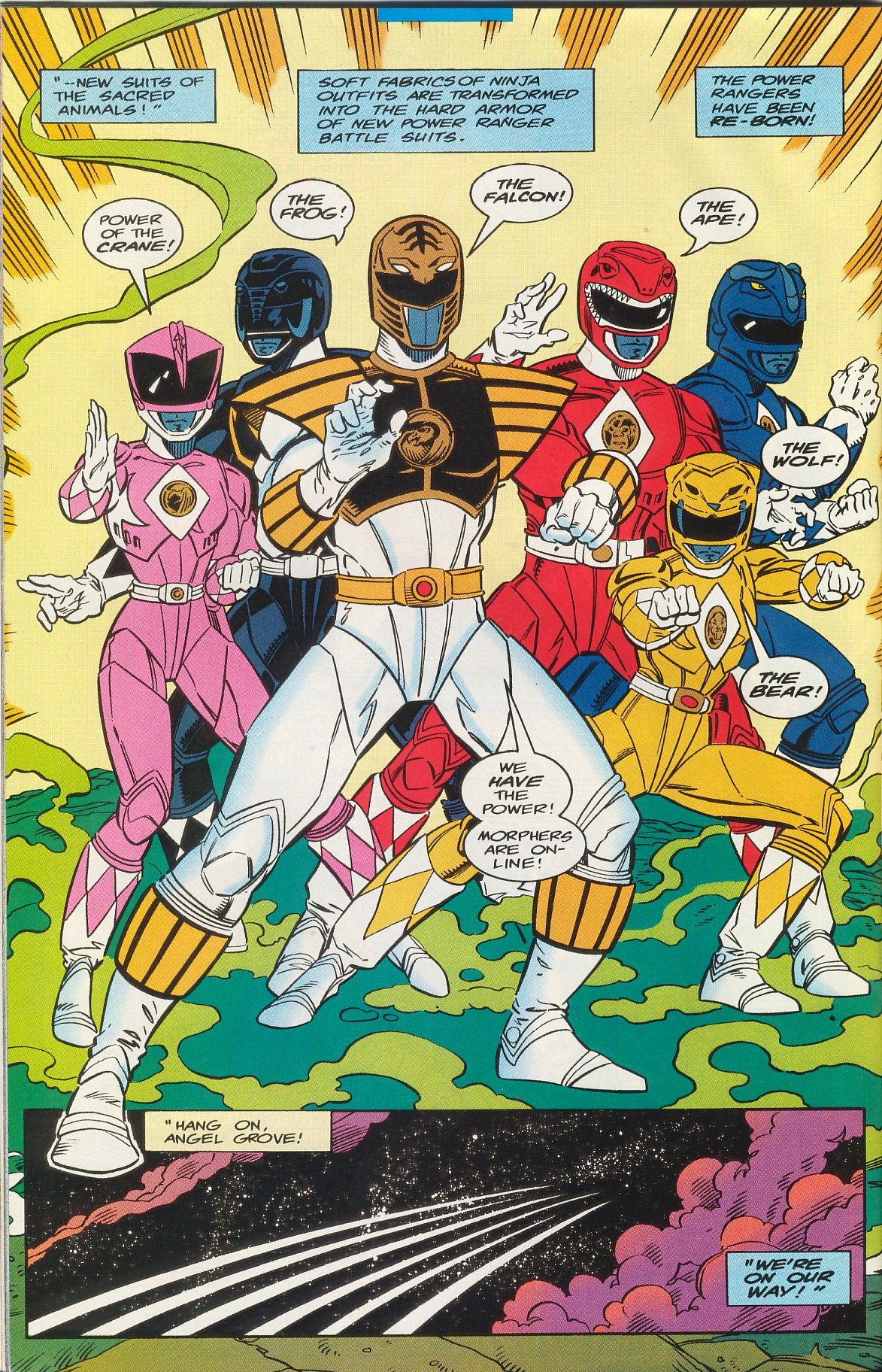 Read online Mighty Morphin' Power Rangers: The Movie comic -  Issue # Full - 31