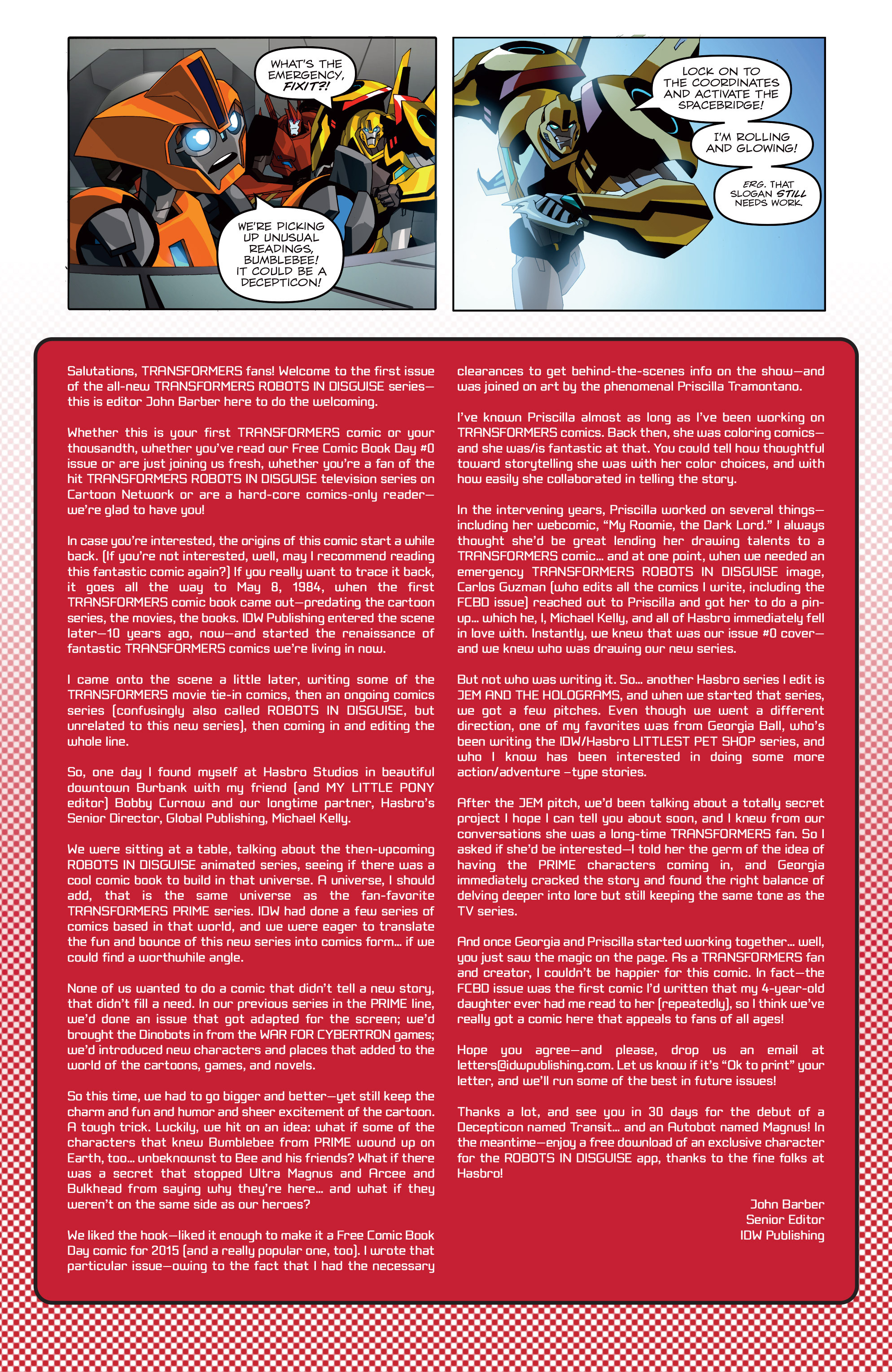 Read online Transformers: Robots In Disguise (2015) comic -  Issue #1 - 23