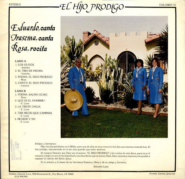 Capa de El Hijo Prodigo