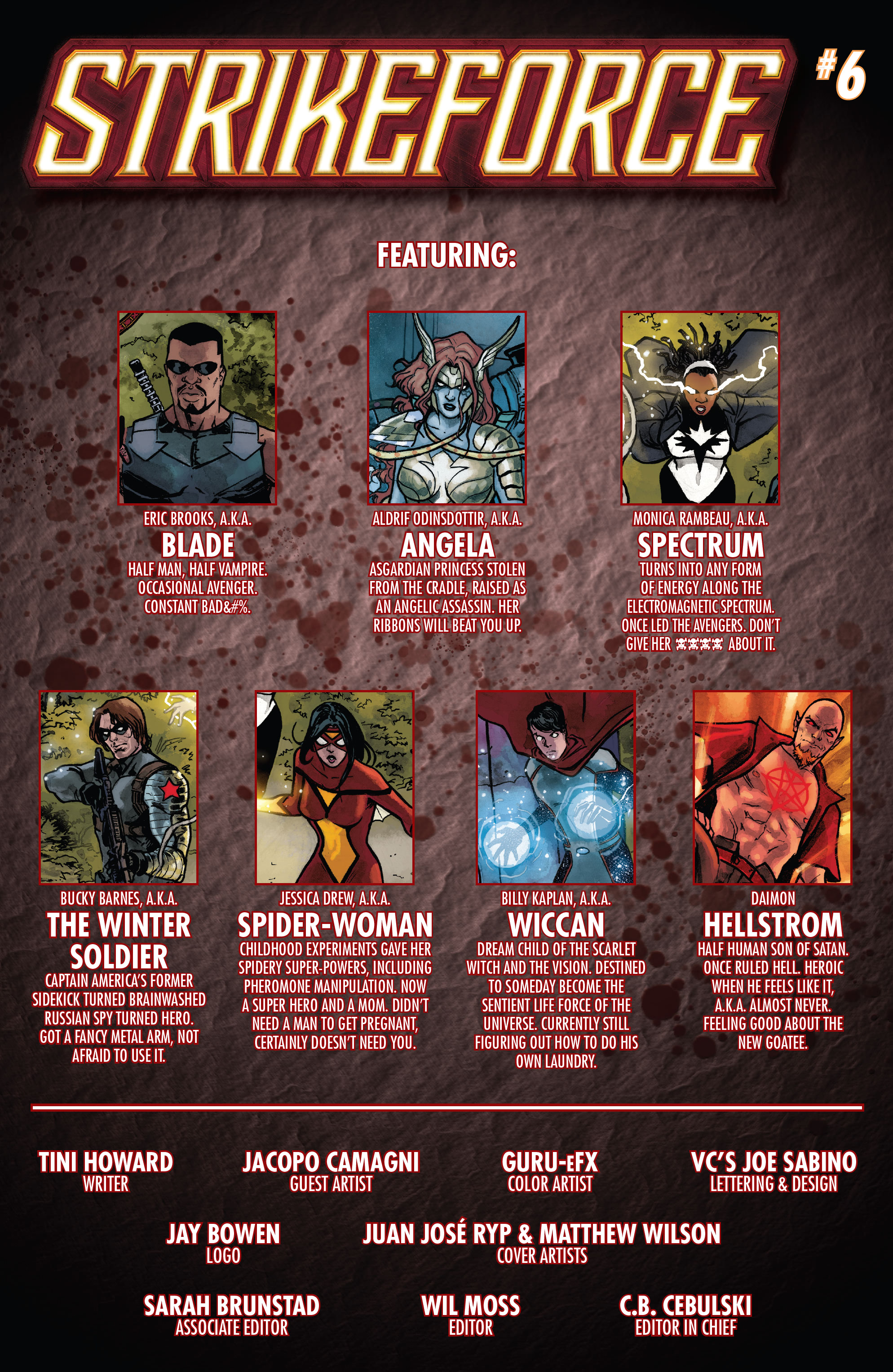 Read online Strikeforce comic -  Issue #6 - 2