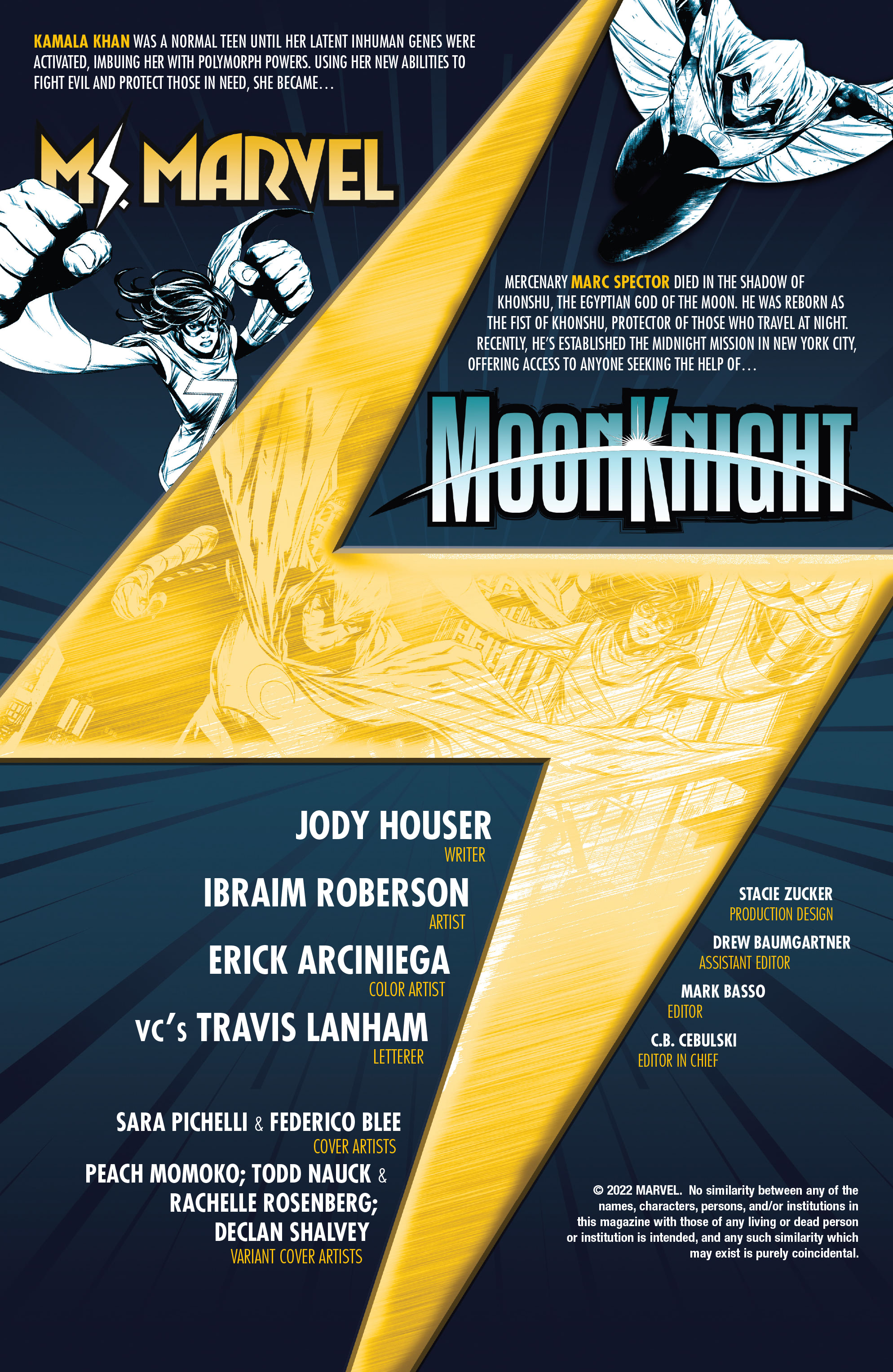 Read online Ms. Marvel & Moon Knight comic -  Issue #1 - 2