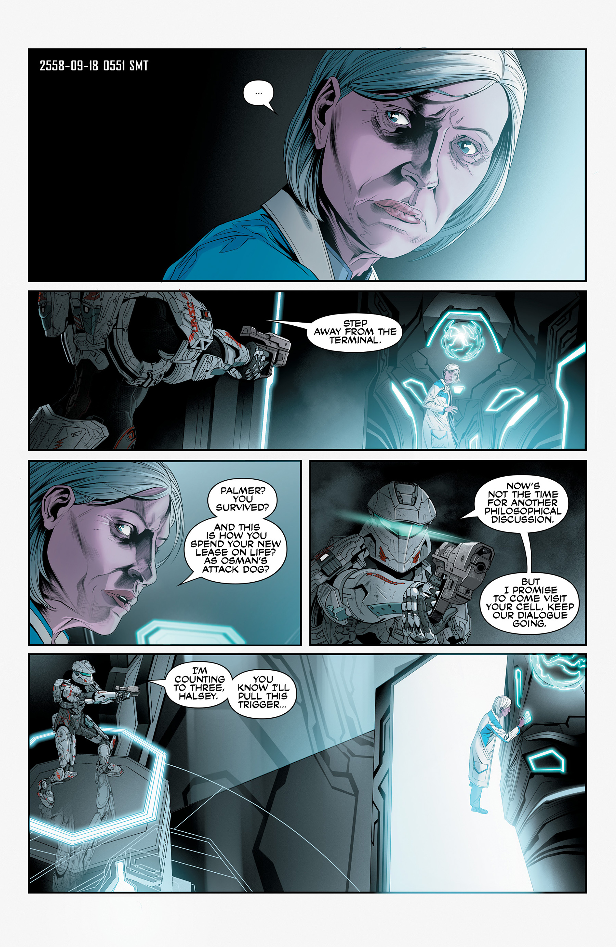 Read online Halo: Escalation comic -  Issue #24 - 9