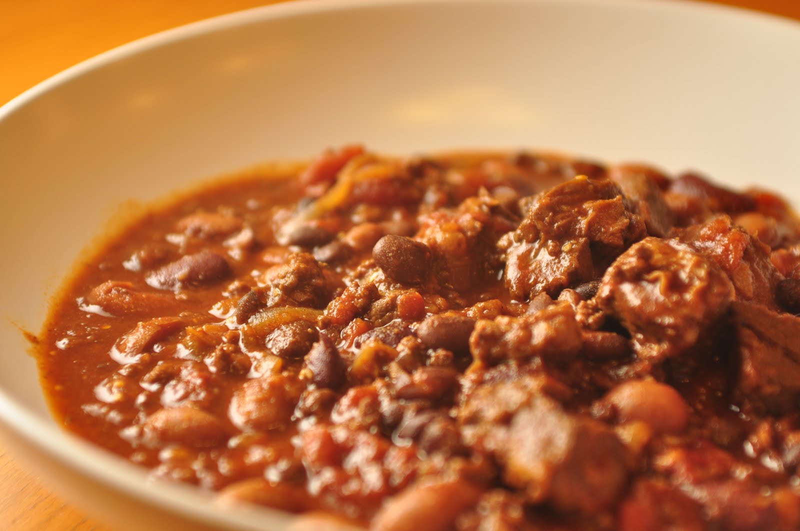 The Chocolate Bunny My Interpretation Smoky Beef Chili Stew