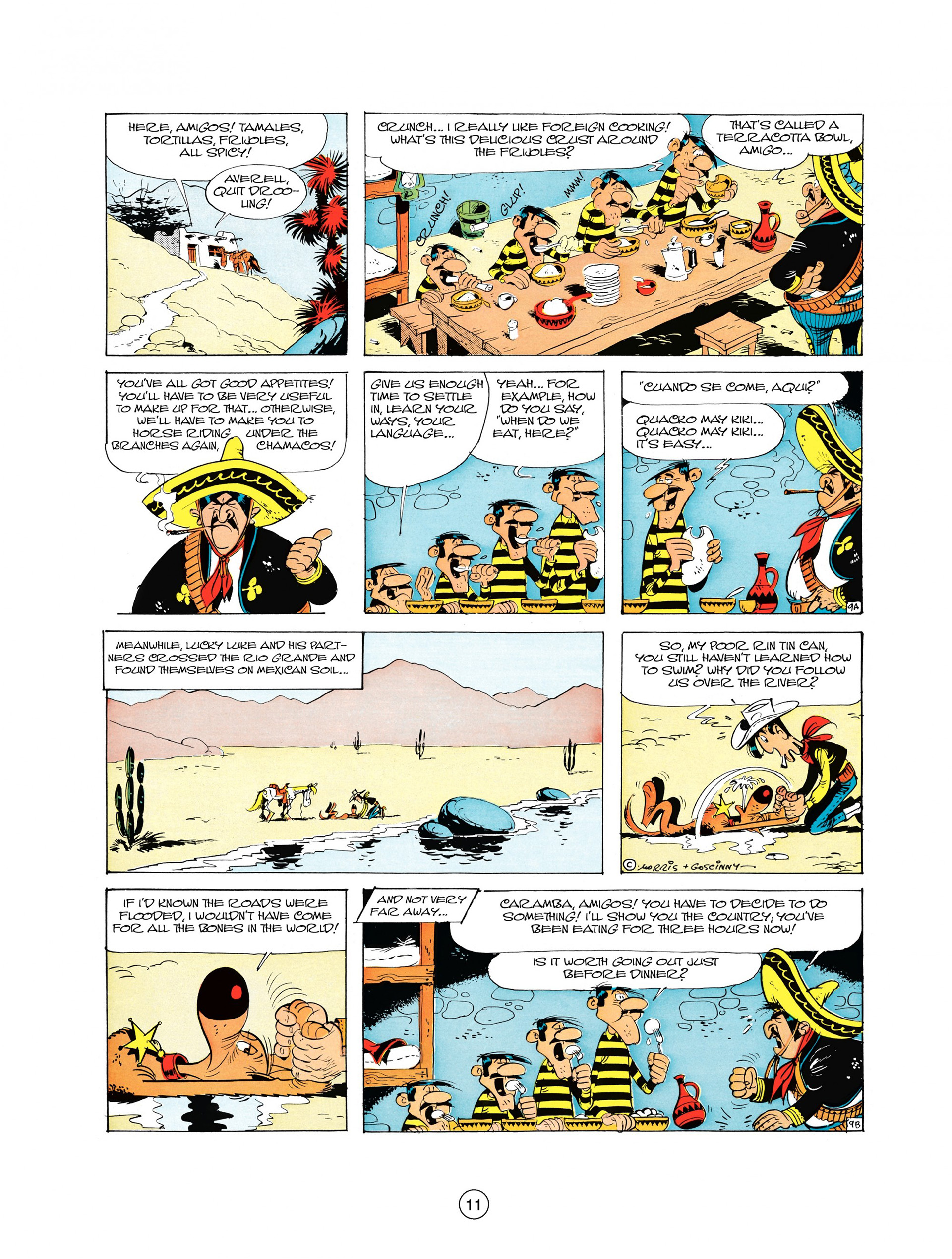 Read online A Lucky Luke Adventure comic -  Issue #10 - 11