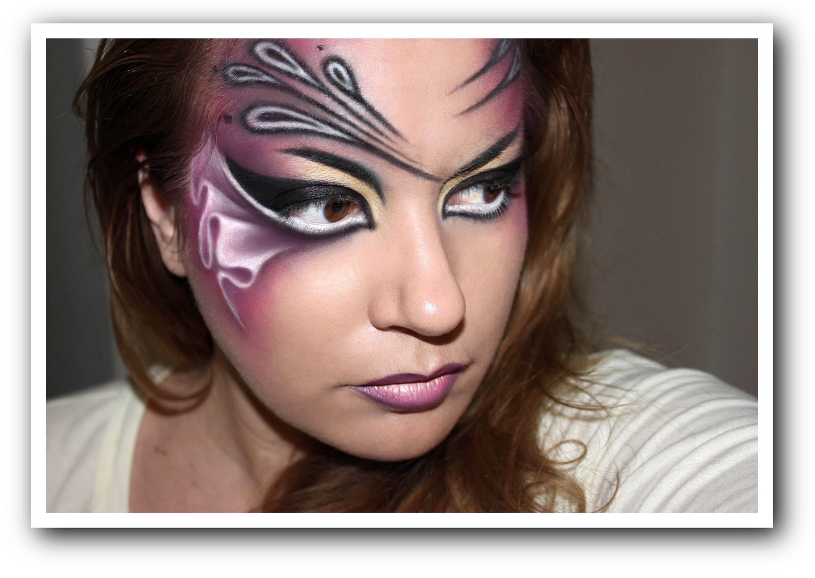 ClaudiaS Makeup Fabric inspired makeup