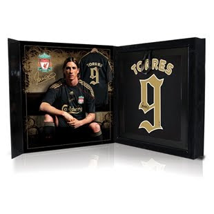 Liverpool Fernando Torres El Nino Boxed Shirt
