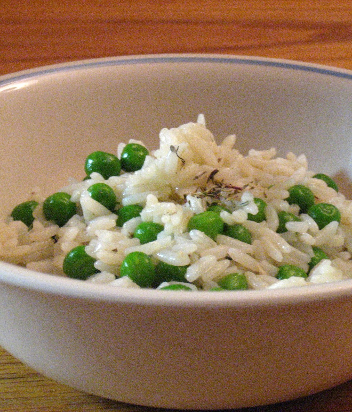 The Foodie Next Door Pea Risotto