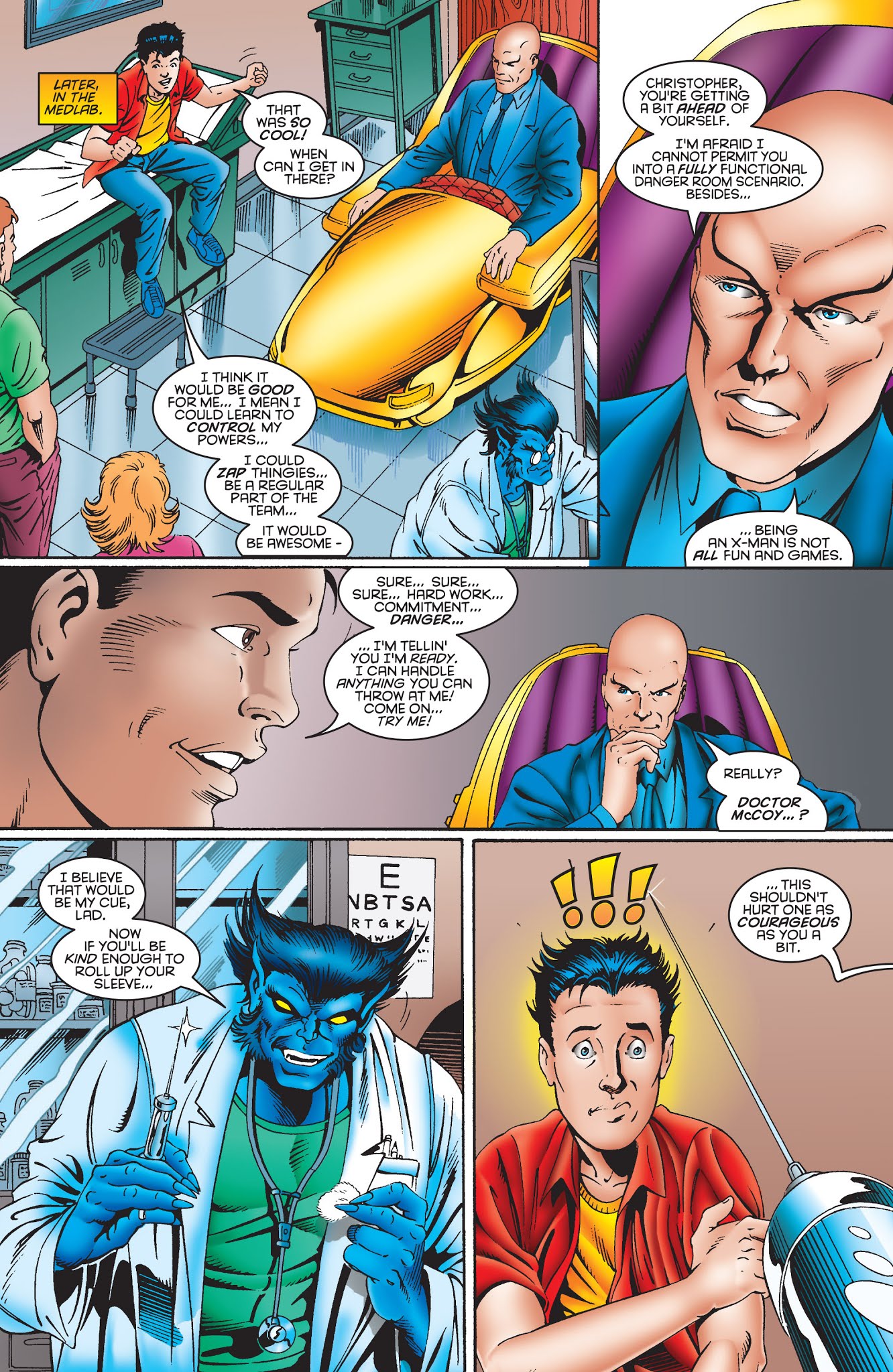 Read online X-Men: The Road to Onslaught comic -  Issue # TPB 1 - 366