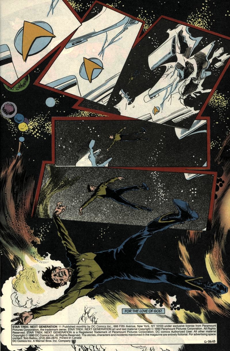 Read online Star Trek: The Next Generation (1989) comic -  Issue #11 - 2