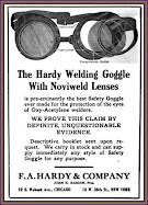 1920 Welding Goggles Ad