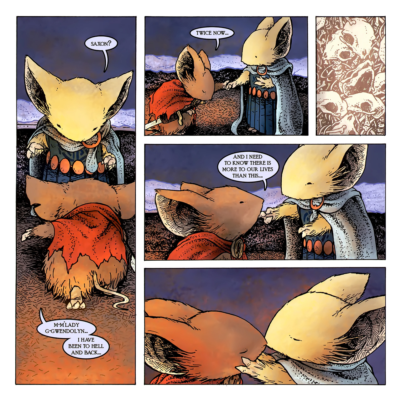 Read online Mouse Guard: Winter 1152 comic -  Issue #6 - 21