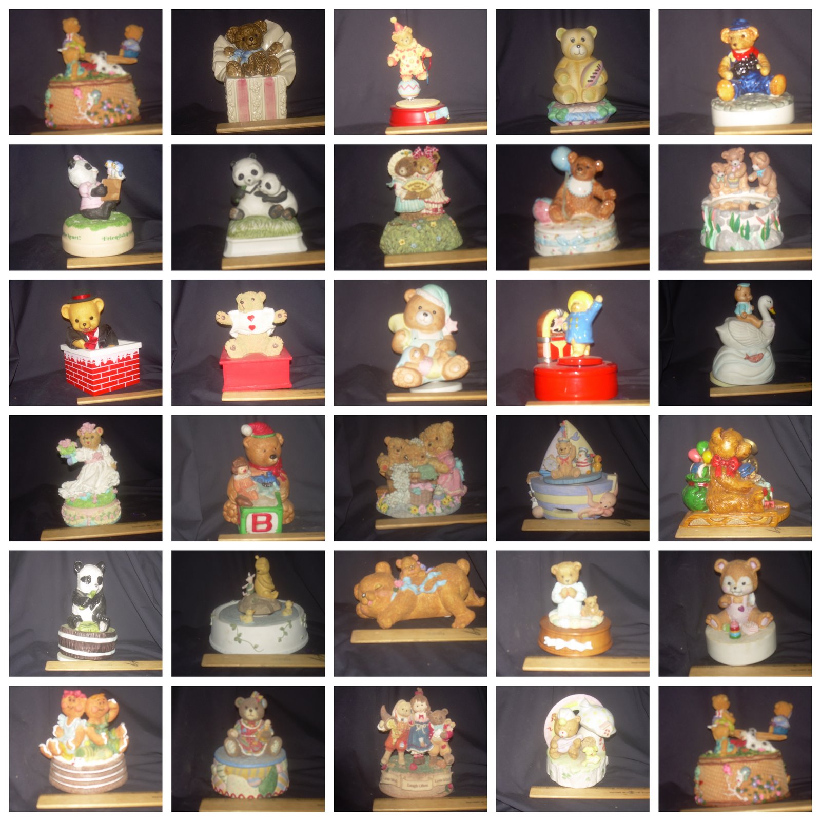 museum of joyful creativitymusic boxes music boxes bear figurines 2