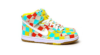 MORONARUA: NIKE DUNK HI PATCHWORK