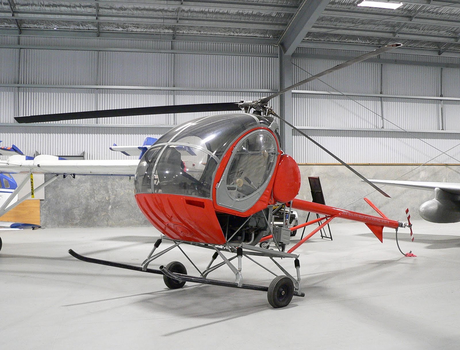 NZ Civil Aircraft NZ Helicopter Heritage Museum