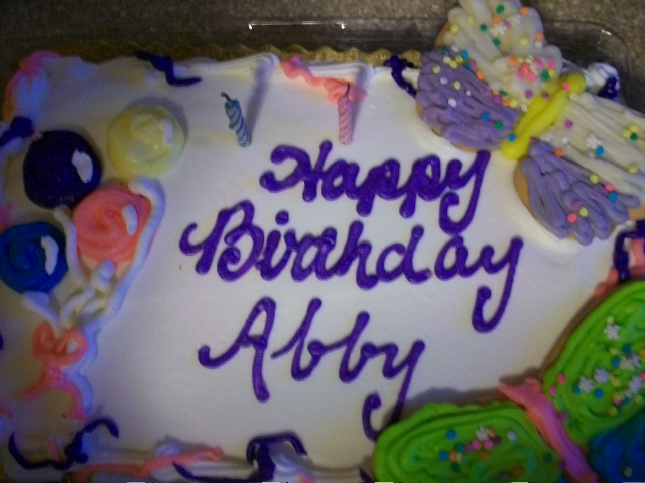 Lost in the Laundry Pile: Happy Birthday Abby!