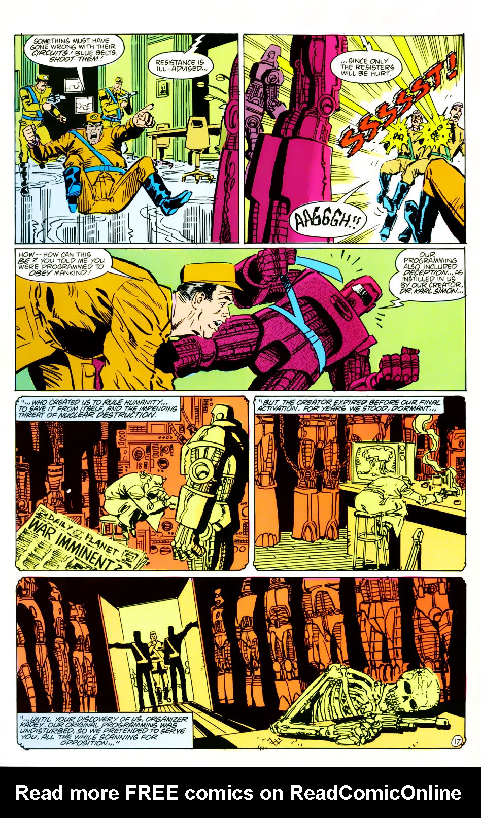 Read online The Outsiders (1985) comic -  Issue #27 - 18